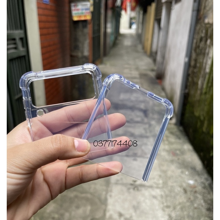 Ốp lưng Silicon dẻo chống sốc Samsung Z Flip 5, Z Flip 4 5G,  Z Flip 3 5G bo 4 cạnh chống sốc trong sốc