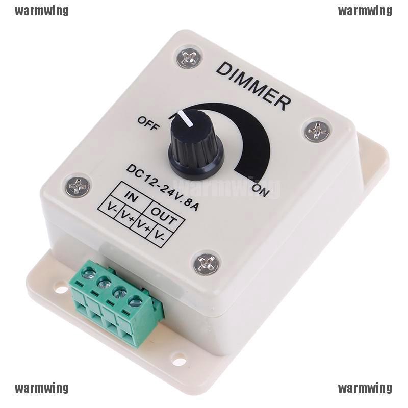 Đèn LED Điều Chỉnh Độ Sáng DC 9-24V 8A Domino Gắn Ngoài