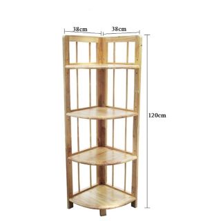 Kệ góc cao su 4 tầng 120x38 cm