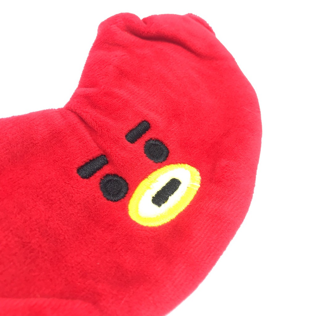 Bịt Mắt Ngủ BT21 Tata V BTS - Vải Mềm Mại Êm Dịu Cho Mắt