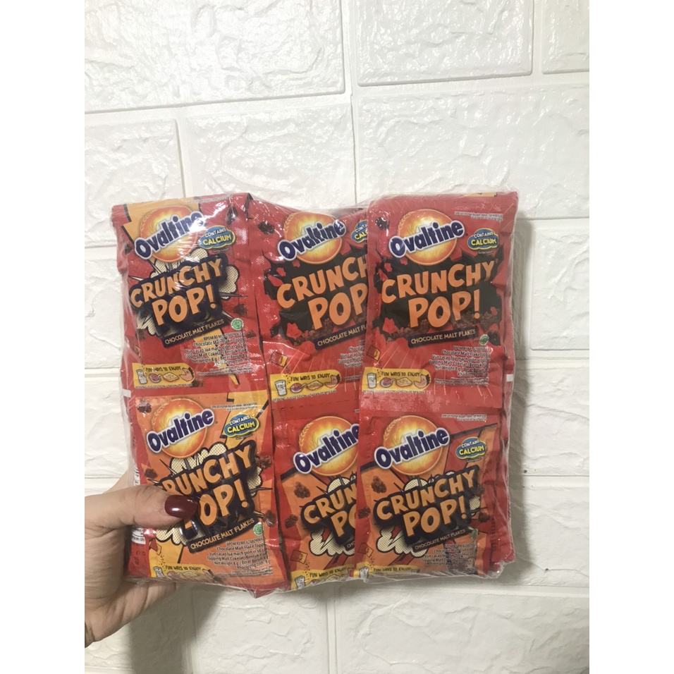 Kẹo Rắc OVALTINE CRUNCHY POP 8g - Hàng chính hãng DKSH Việt Nam.