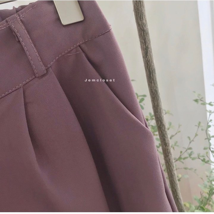 Quần vải nữ ống suông XIS - 2216  ( Jem Closet )