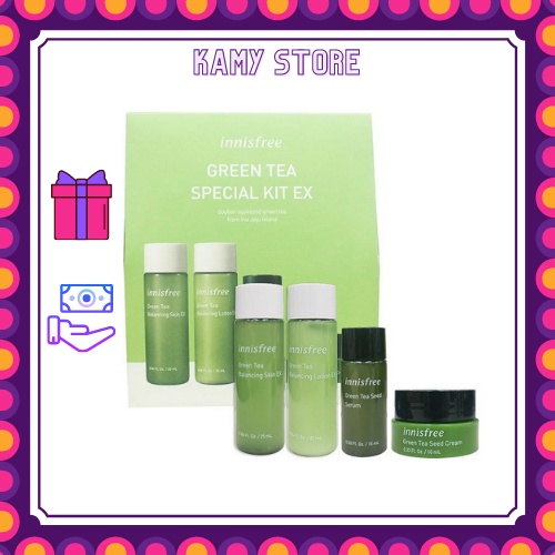 Bộ set kit Trà Xanh Innisfree Green Tea Special