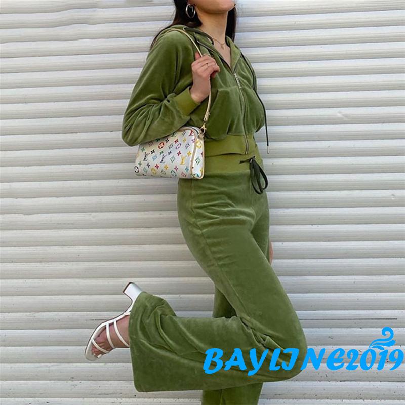 Set áo lửng dài tay có mũ + quần dài lưng thun thời trang nữ