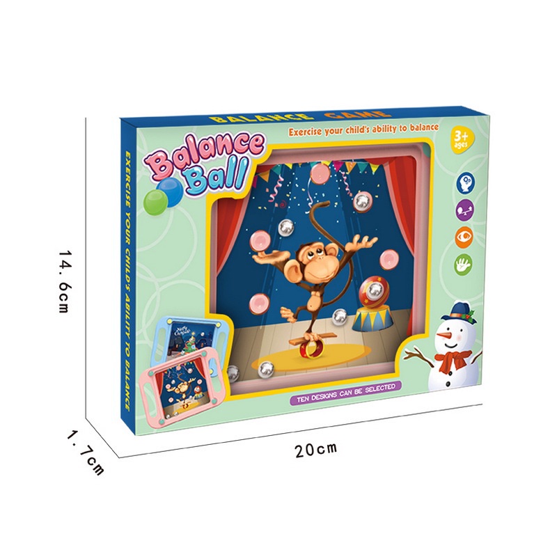 Đồ chơi bóng mê cung cân bằng giáo dục cho bé ZHAN QI TOYS