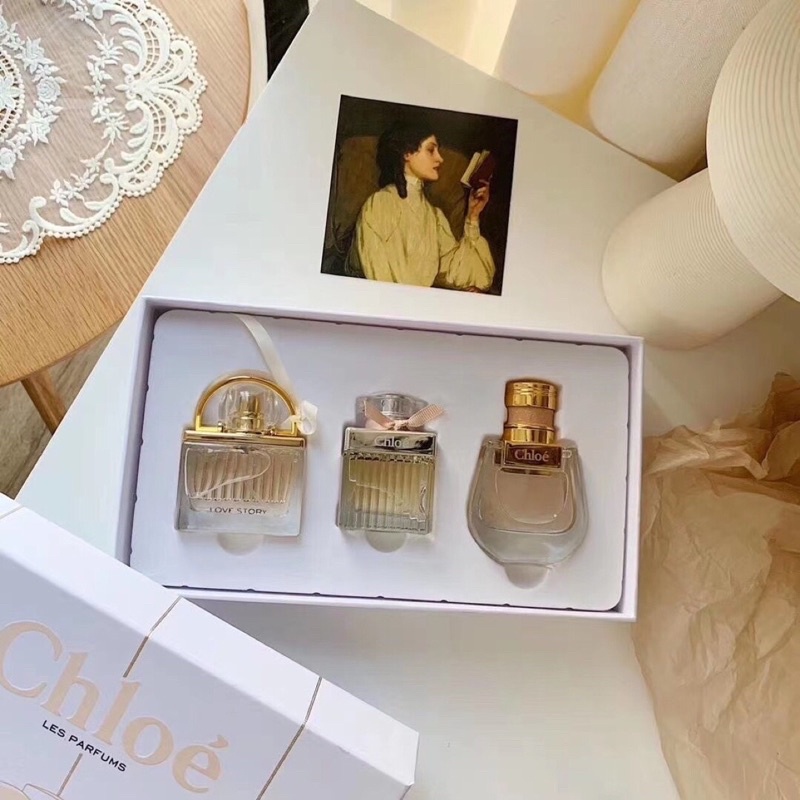 [SIÊU PHẨM] set nước hoa chloé mini 30ml🌸3 mùi đỉnh nhất nhà chloé🌸