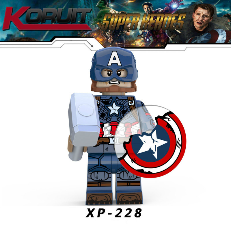 Đồ Chơi Lego Xếp Hình Captain America Cho Bé