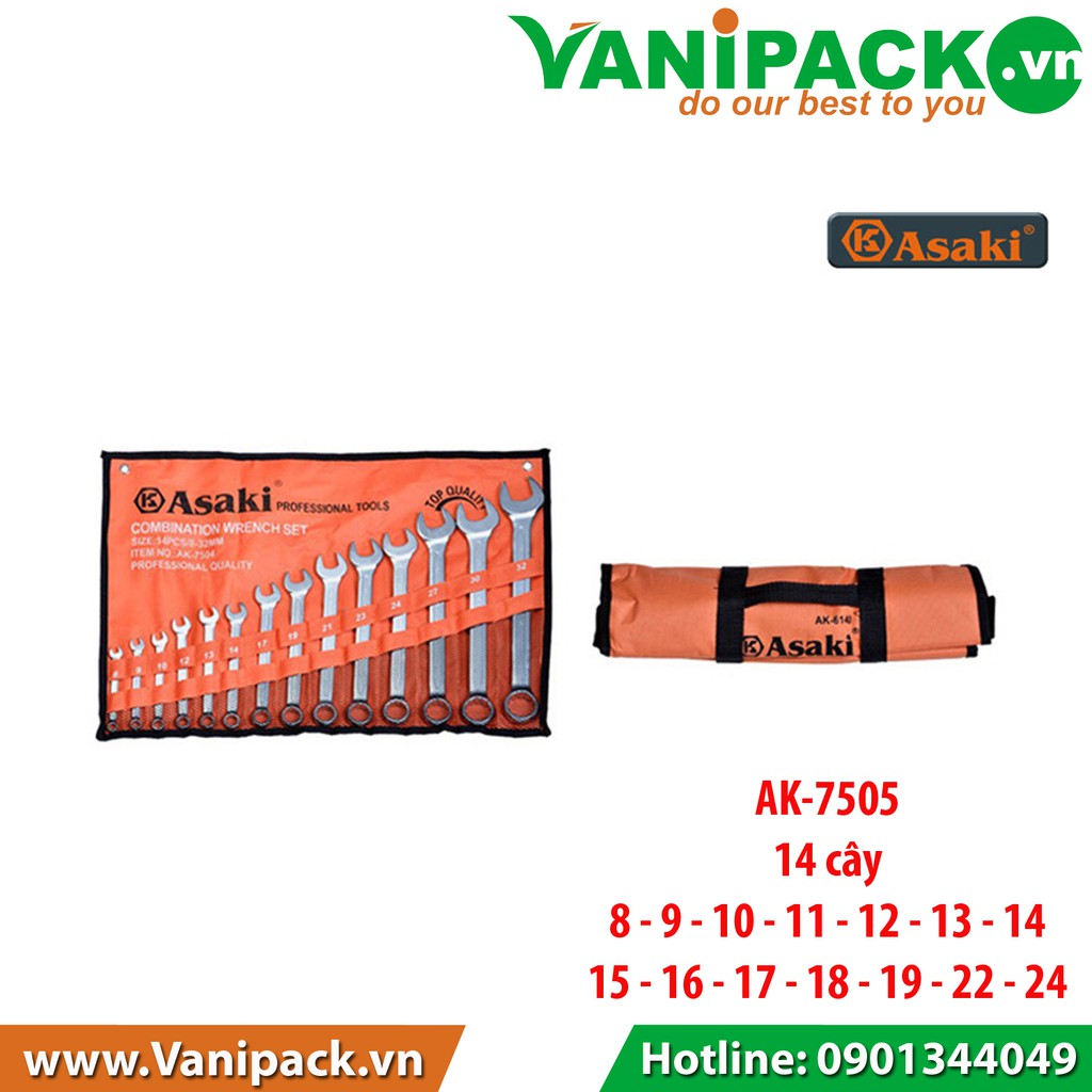 Bộ vòng miệng Asaki AK-7505