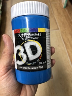 Màu vẽ Acrylic 3D/5D 300ml cho mọi chất liệu