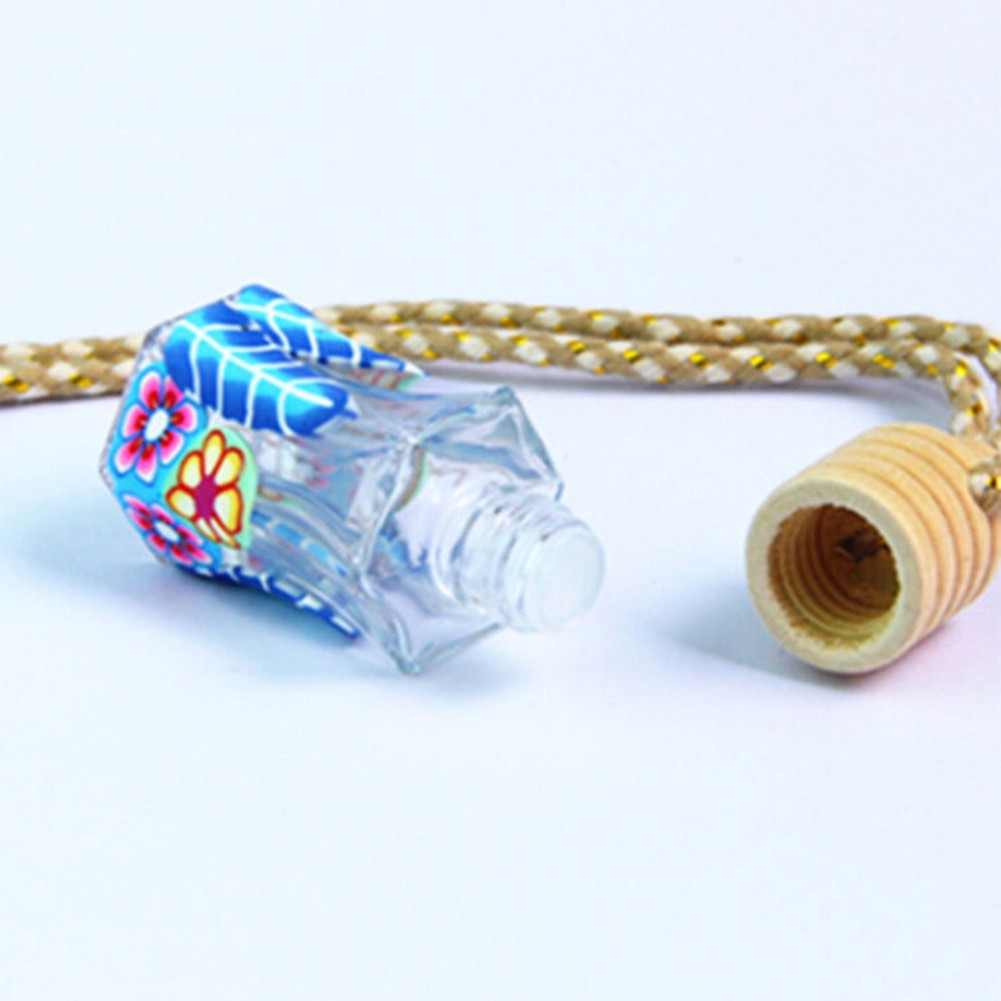 Bình Đựng Nước Hoa Treo Xe Hơi In Họa Tiết Gothic