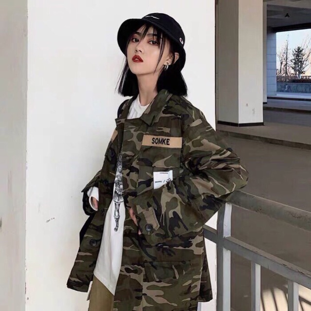 áo khoác kaki ( unisex from rộng )