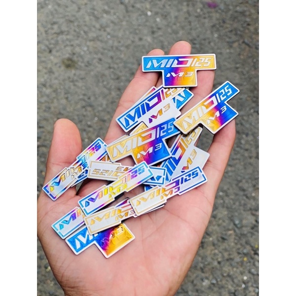 Tem Titan Dán Mặt Nạ Mio M3 Sẵn Keo 3M