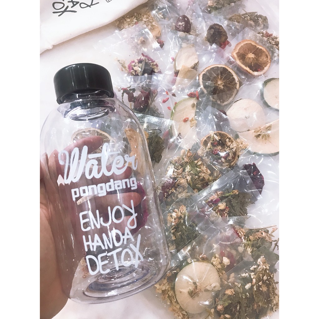 Set detox 30 gói trái cây khô giảm cân kèm bình túi | BigBuy360 - bigbuy360.vn