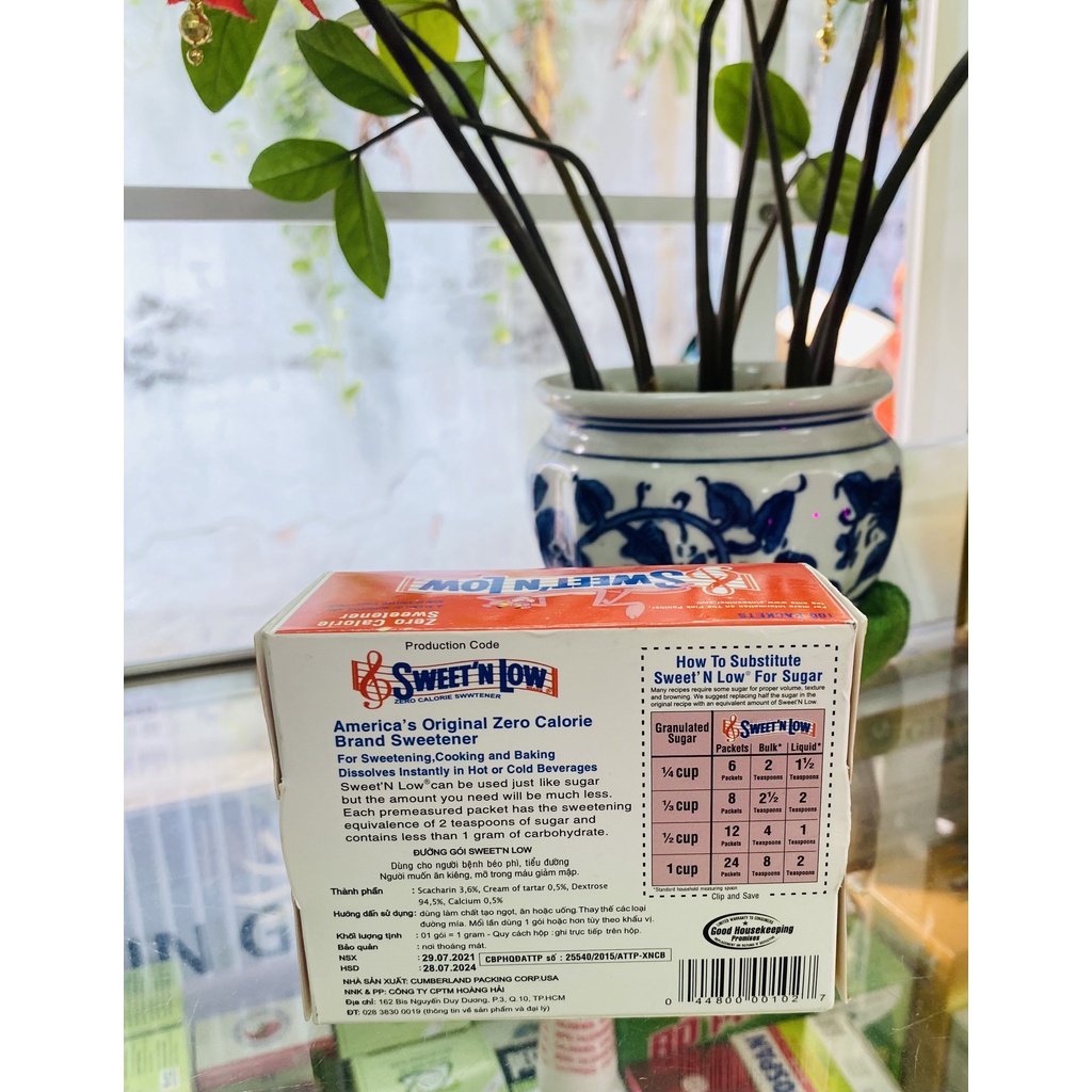 Đường Ăn Kiêng , Sweet’n Low – 0 zero calorie sweetener