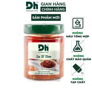 Sa tế tôm Dh Foods gia vị ướp các món nướng, chiên, xào, dùng với các món bún, phở, lẩu lọ 140/100gr