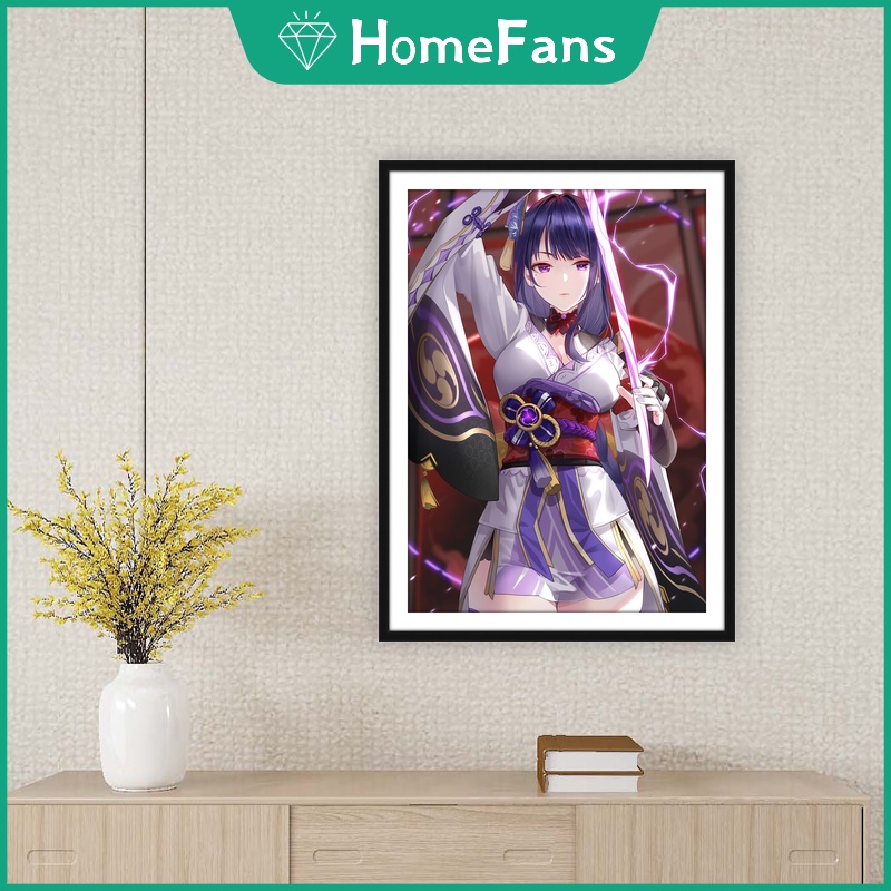 Bộ Tranh Đính Đá 5D Tự Làm 30x40cm/40x50cm Hình Động Vật Trang Trí Nhà Cửa