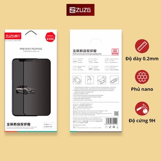 Cường lực chống nhìn trộm iPhone ZUZG Ver 2