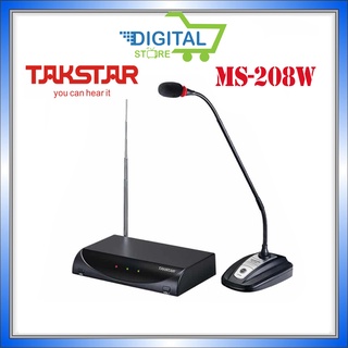 Micro hội nghị không dây Takstar MS 208W - Mic cổ ngỗng không dây MS-208W độ nhạy cao [ Chính hãng ]