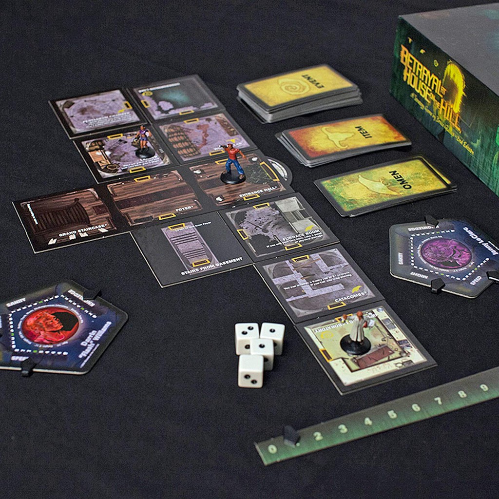 BỘ BOARD GAME BETRAYAL OF THE HOUSE ON THE HILL