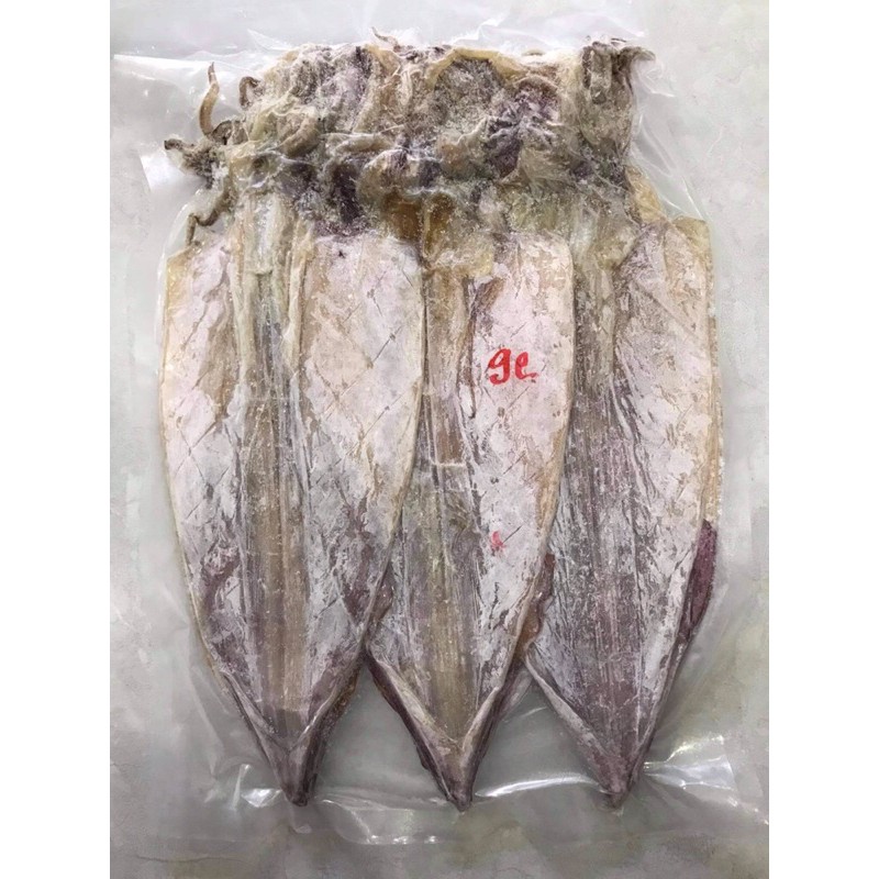 Khô Mực Vũng Tàu size đại 7,8,9 con /kg. Giá 550,000/1/2kg