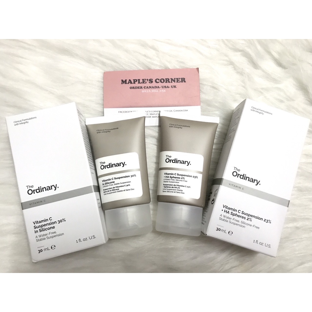 Kem dưỡng sáng da Vitamin C The Ordinary