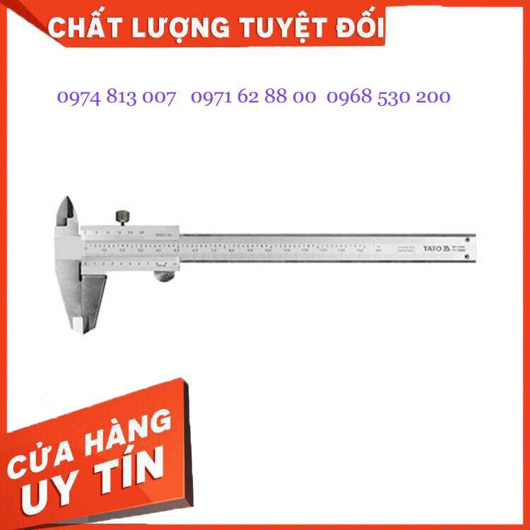 Giảm Giá Thước kẹp đo độ dày bằng inox hệ mét, hệ inch Yato YT-72002,72003,72004 Cực Shok