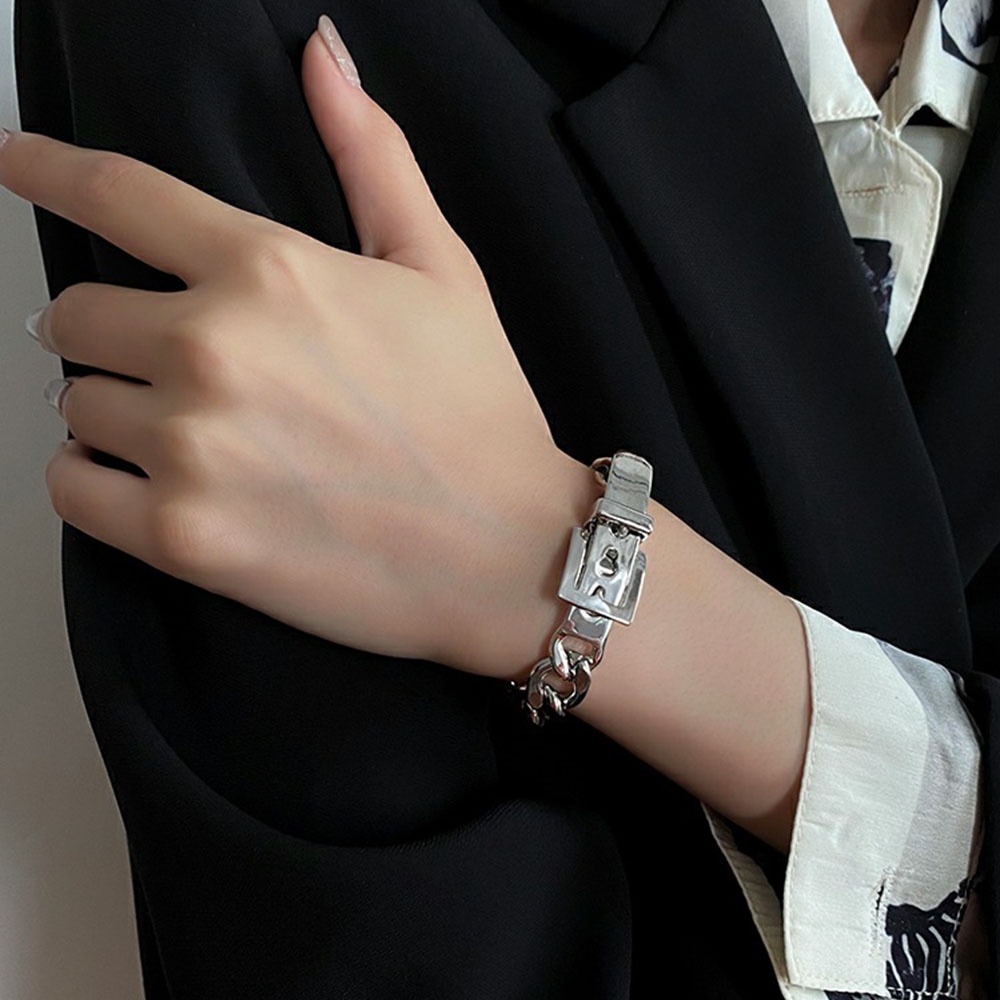Vòng Đeo Tay Kiểu Xích Đơn Giản Thời Trang Cho Nam Và Nữ