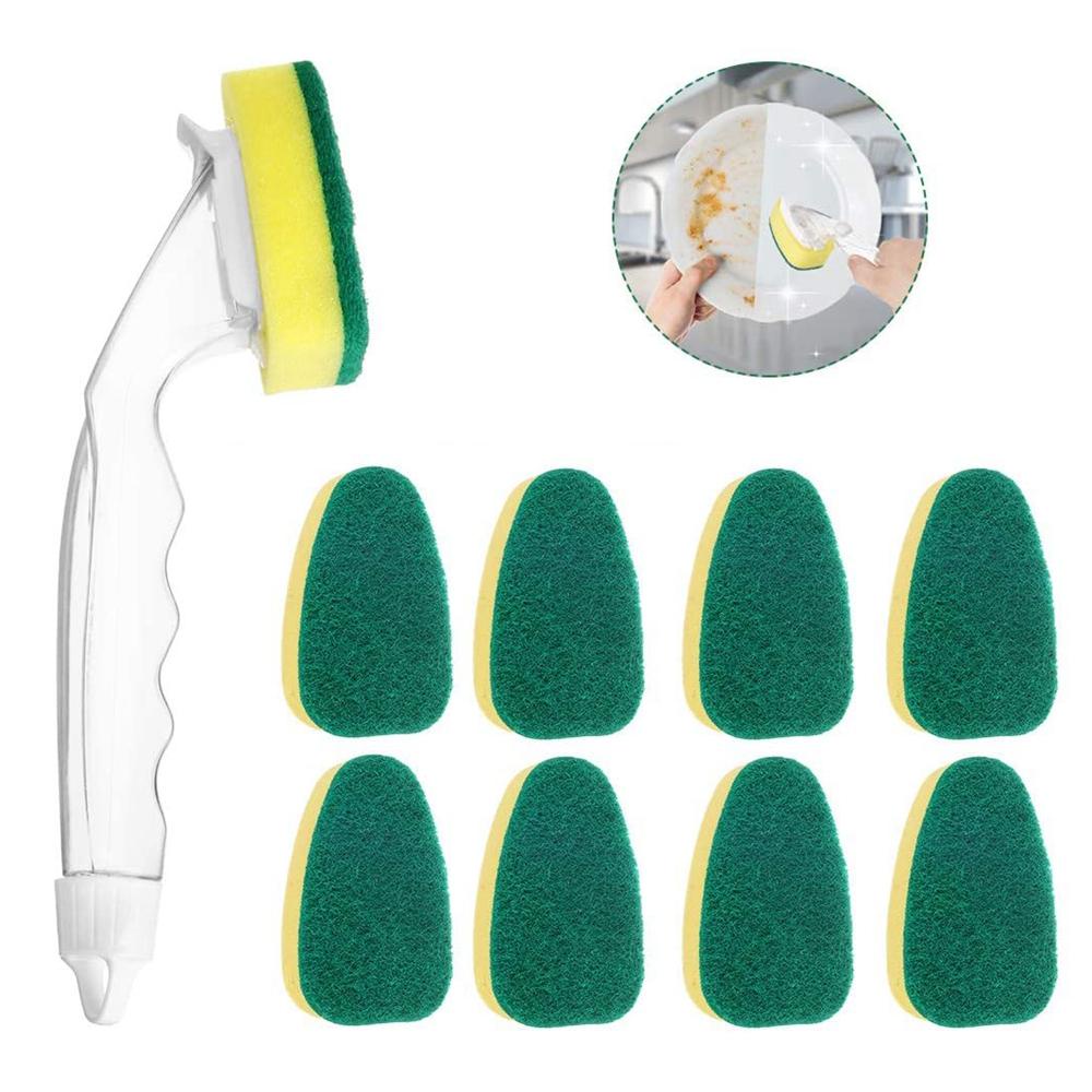 Set 8 Miếng Bọt Biển Rửa Chén Tiện Lợi