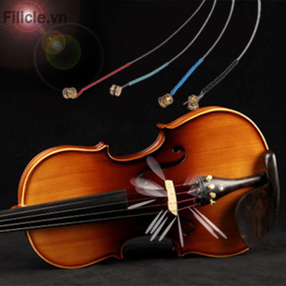 Set 4 Dây Đàn Violin Thay Thế Cho Đàn Violin 3 / 4 & 4 / 4