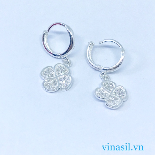Bông tai bạc trẻ em
