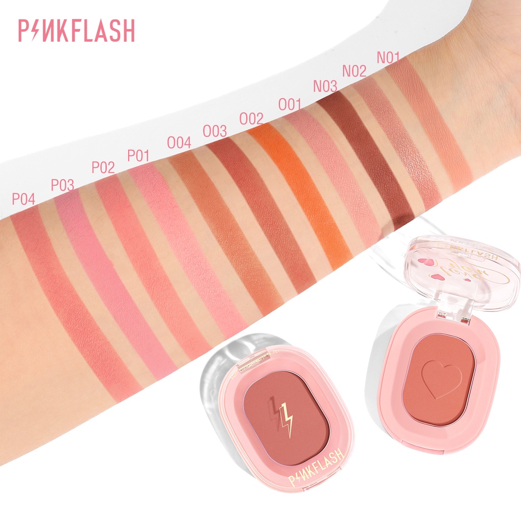 Phấn Má Hồng Sắc Tố Cao Mềm Mịn PINKFLASH