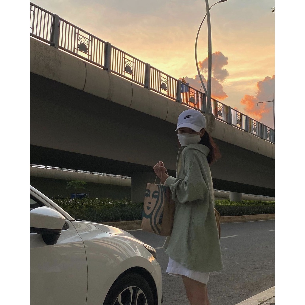Áo sơ mi trơn form rộng dài tay nữ hàn quốc chất đẹp cotton xốp mềm mịn co giãn cao cấp giá rẻ thu đông Ulzzang