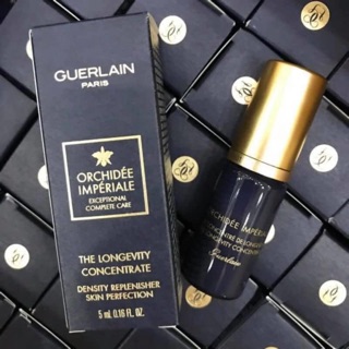 Tinh chất chống lão hoá, giảm thiểu nếp nhăn và làm trắng sáng da Guerlain Orchidee Imperiale 5ml