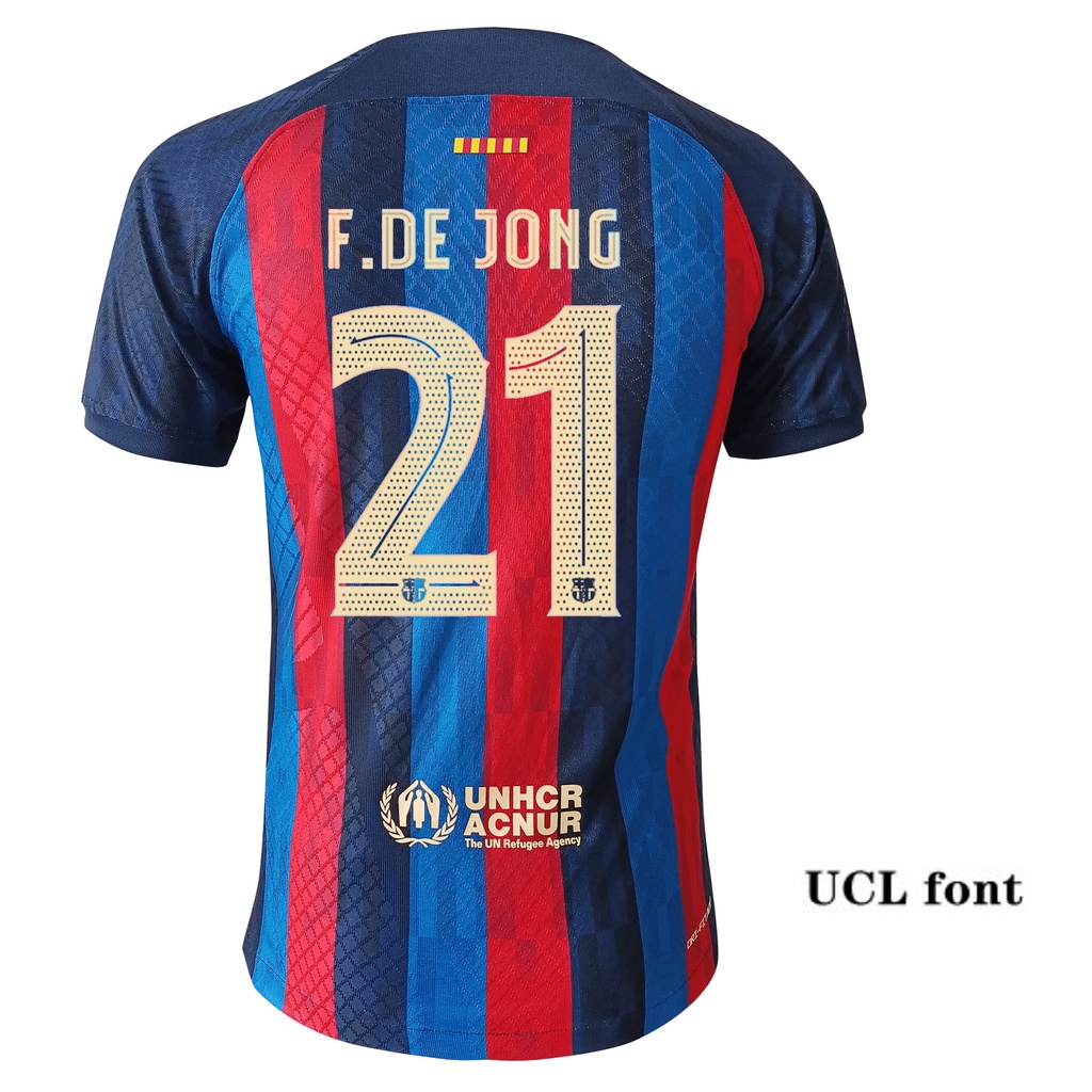 Áo Thun Số 22-23 Câu Lạc Bộ Barcelona s-2xl