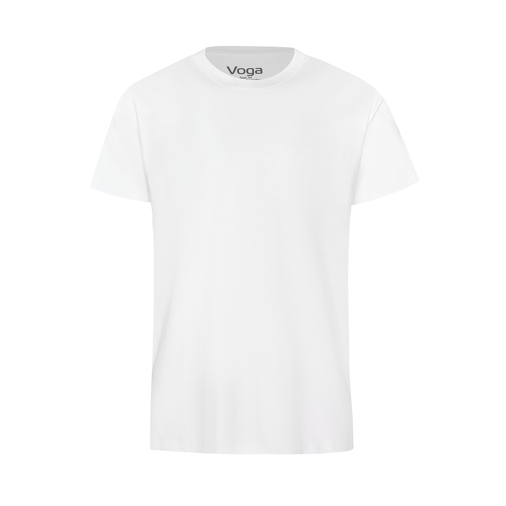 Áo thun nam Voga cổ tròn ngắn tay vải thun cotton bốn chiều co dãn, thoáng mát.