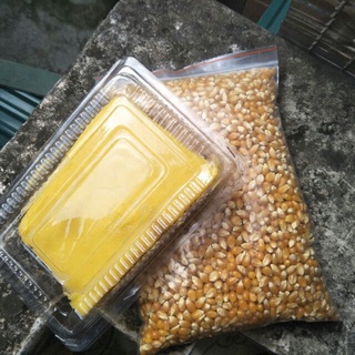 Combo bắp rang bơ - hạt bắp ngô mỹ + bơ popcorn