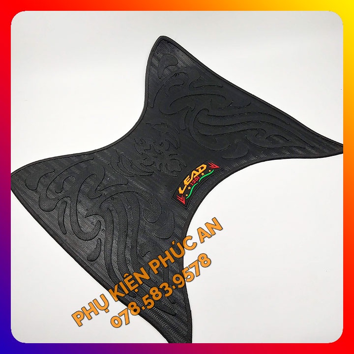 Thảm lót CAO SU trải sàn xe LEAD gác để chân trước 2009 2010 2011 2012 2013 2014 2015 2016 2017 2018 2019 2020 2021 2022