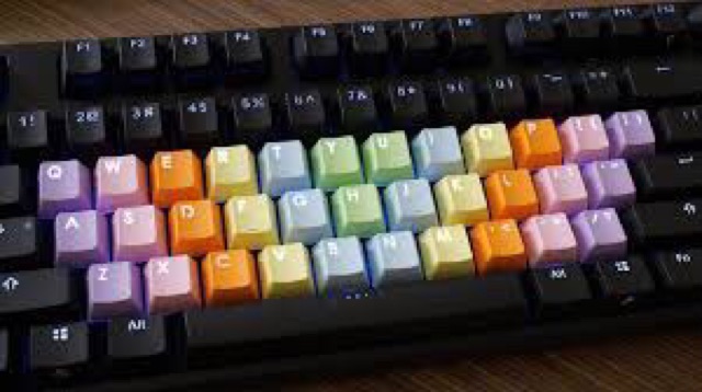 Keycap rainbow xuyên led 37PBT | BigBuy360 - bigbuy360.vn