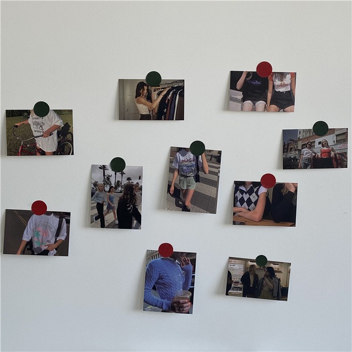 Bộ 10 tấm hình thẻ dán tường trang trí kiểu cách cổ điển