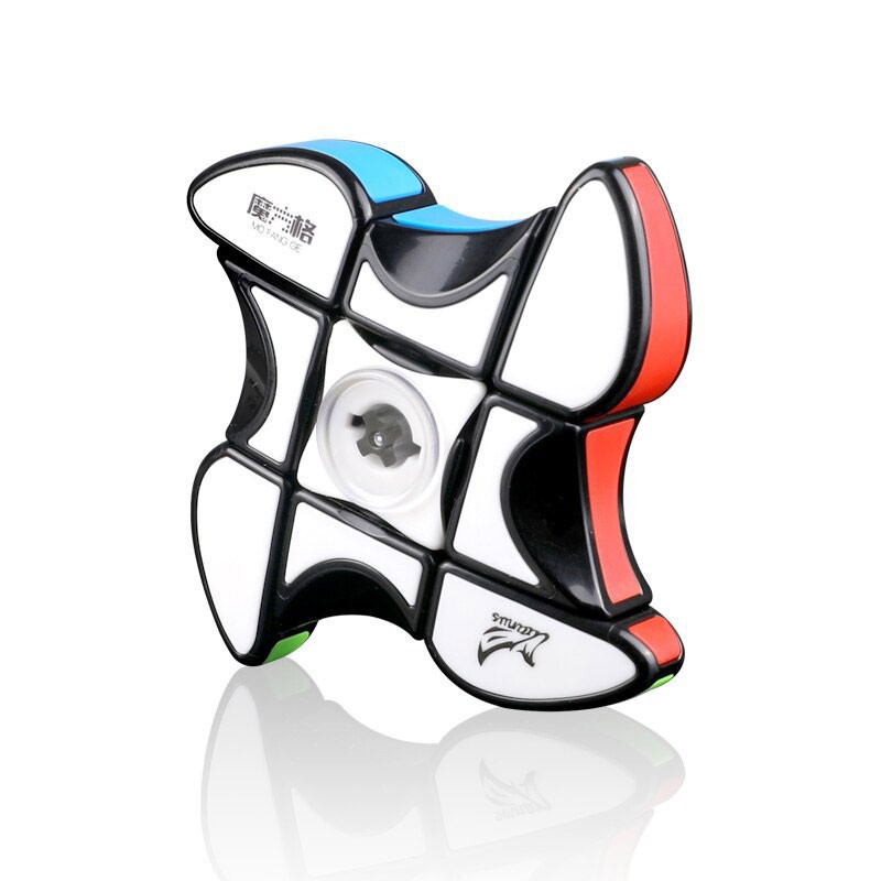 ✜✆Khối Rubik 1x3x3 kèm con quay Spinner