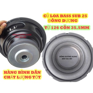 LOA SUB 25 GÂN MÚT TỪ 126MM - GIÁ MỘT LOA