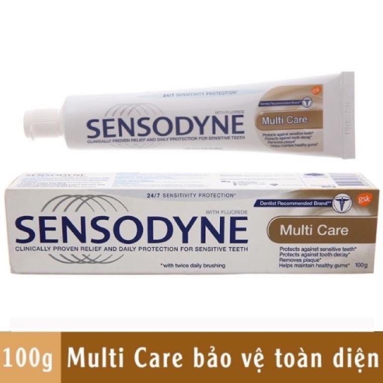 Kem đánh Răng Sensodyne 100g Thơm Mát Giảm Ê Buốt Bảo Vệ Toàn Diện