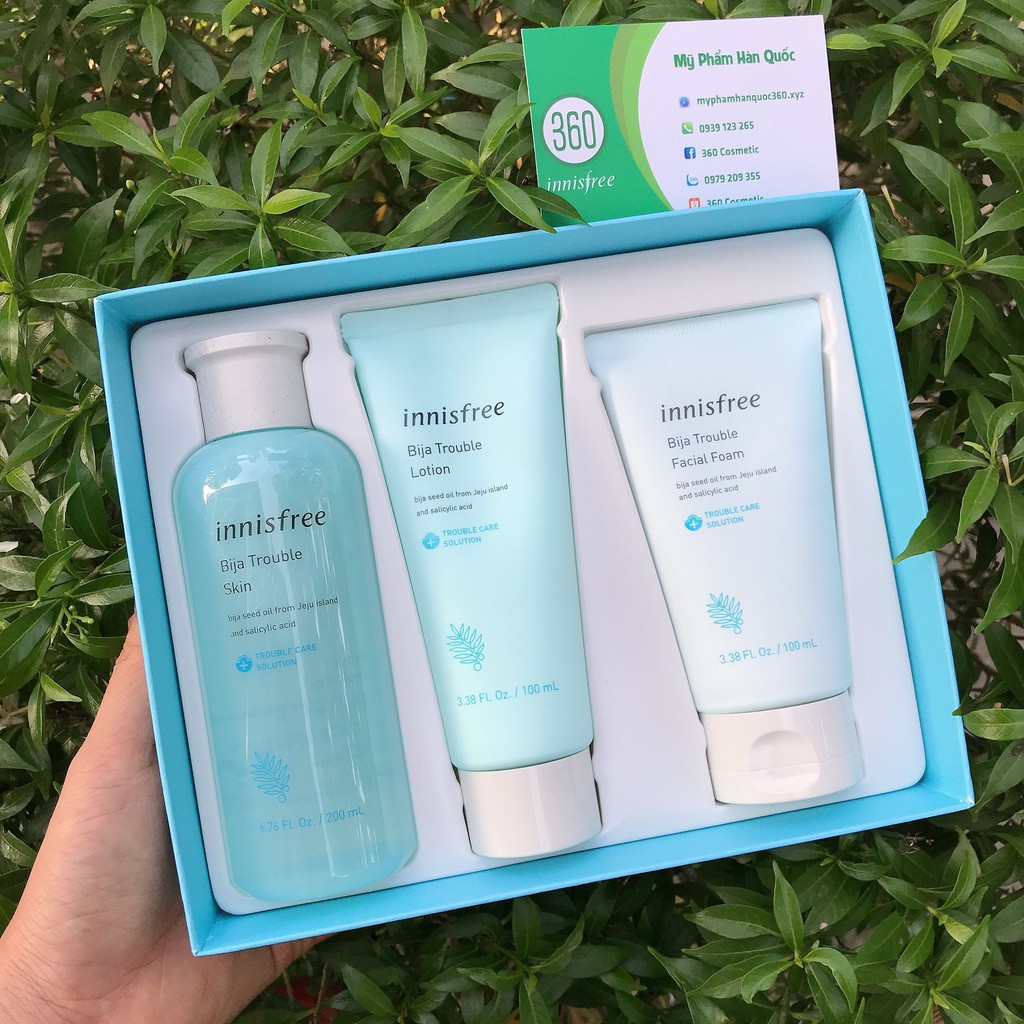bija trouble skin care set