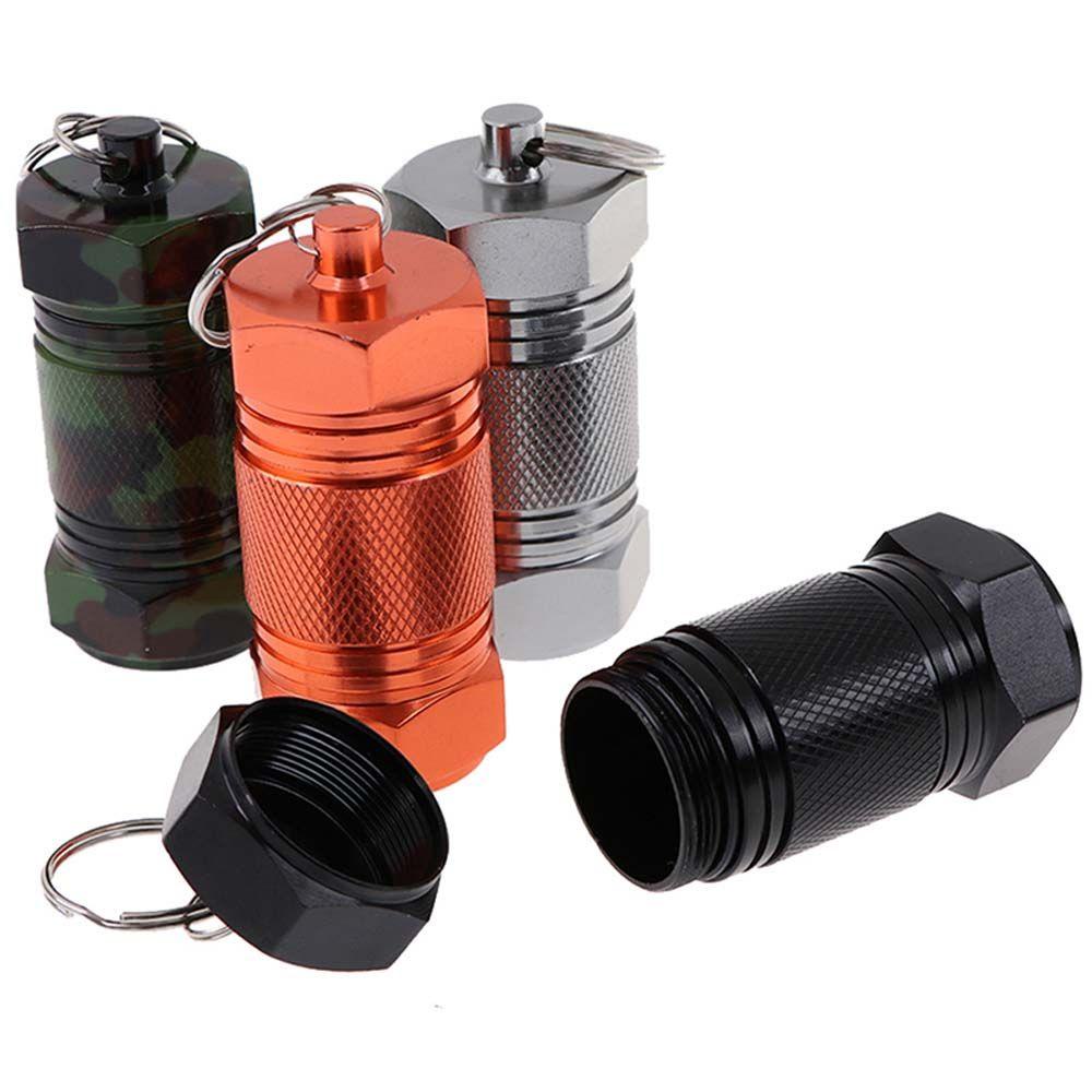 Hộp Đựng Thuốc REBUY1 Cỡ Nhỏ Chống Thấm Nước Có Móc Khóa Tiện Dụng