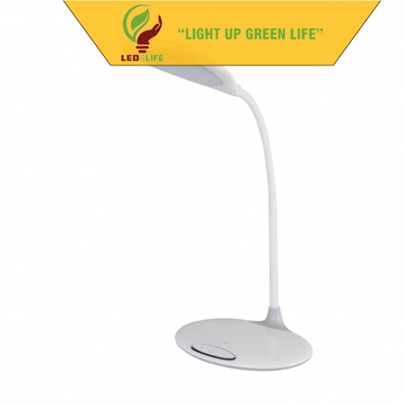 Đèn bàn LED cảm ứng Rạng Đông 3 mức độ 5 màu ánh sáng RL 21