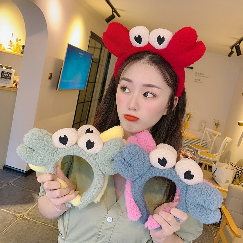 Cài tóc hình cua hoạt hình vui nhộn độc đáo