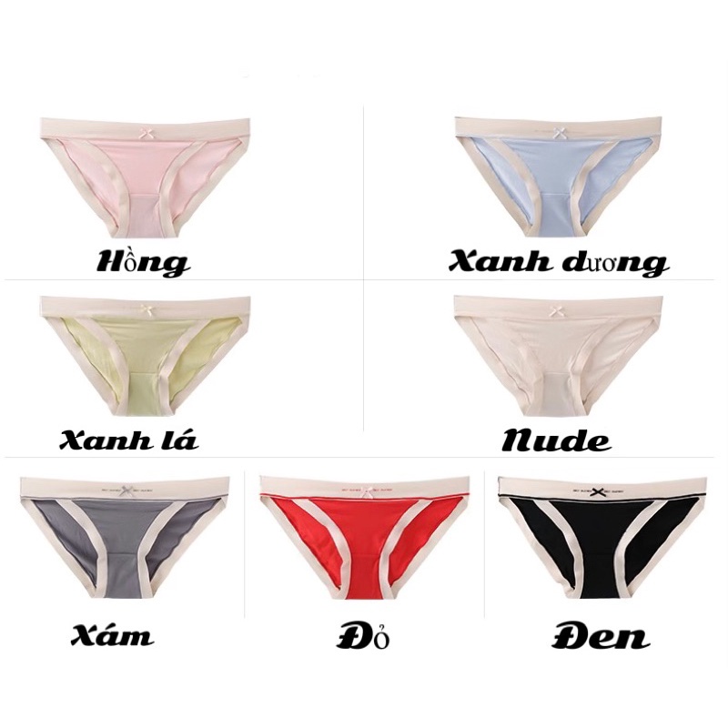 ❤️ Quần Lót Nữ Myna ❤️Quần Lót Cotton Viền Su cao cấp mềm mại kháng khuẩn sexy gợi cảm S005 ❤️