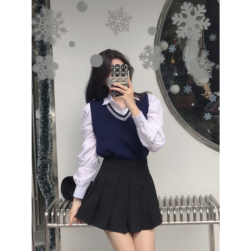 CHÂN VÁY XẾP LY 3 MÀU
