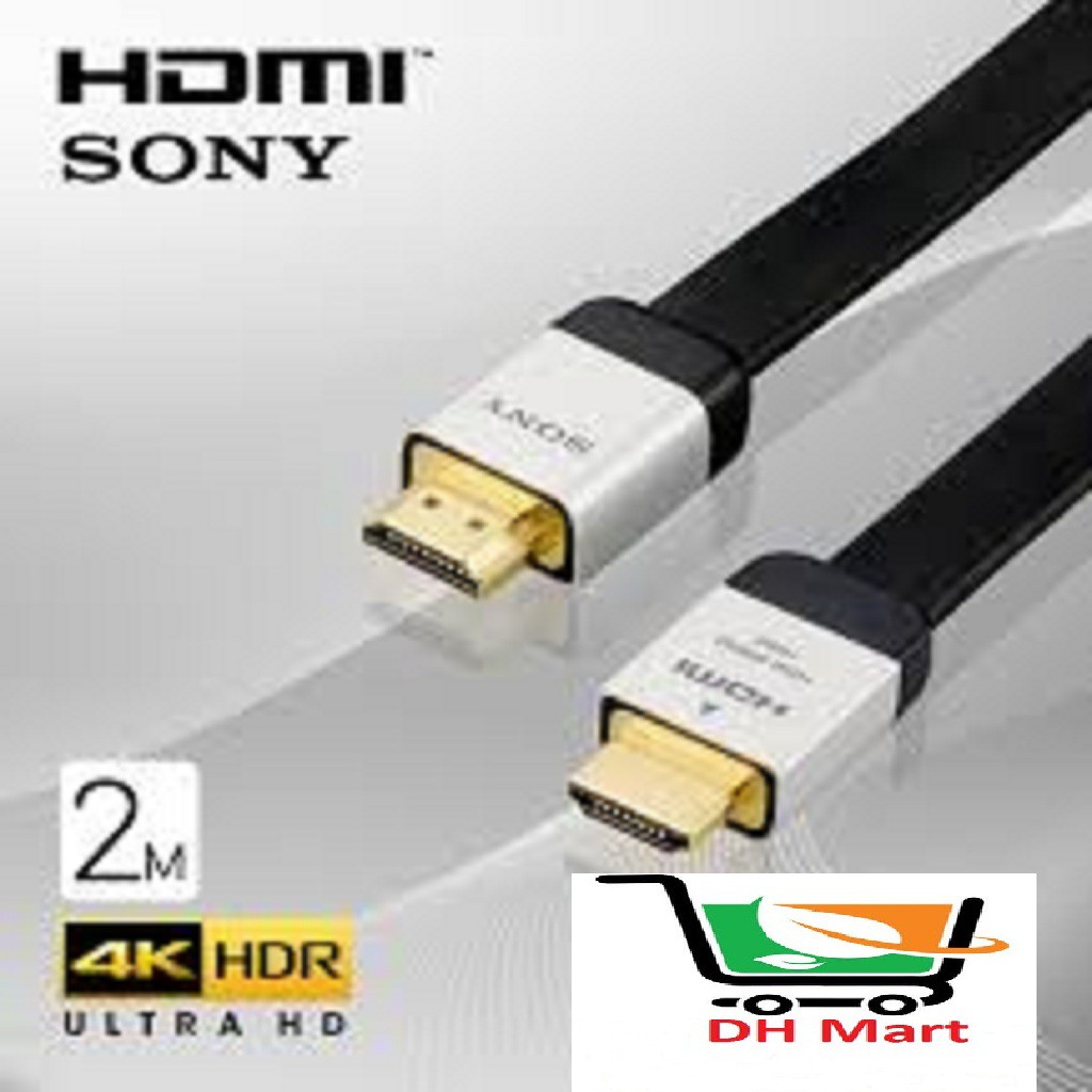 Dây Cáp HDMI SONY 2M chất lượng 4K (đầu mạ vàng cao cấp) Chống nhiễu sóng