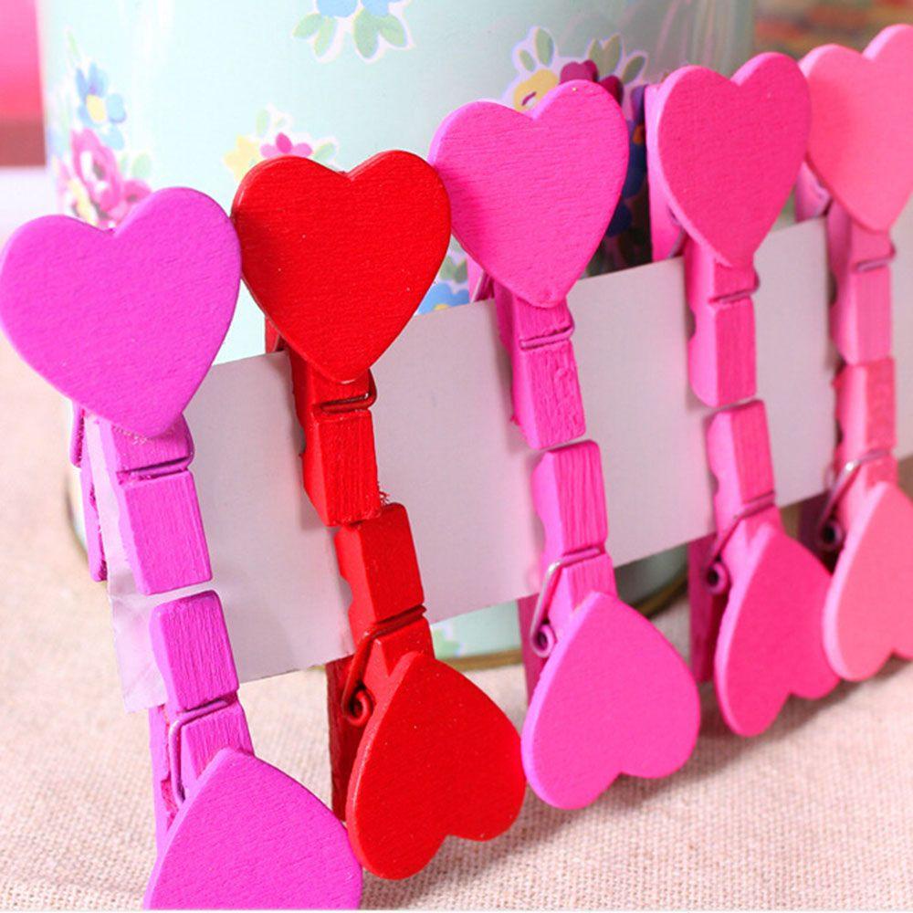 YIYU Kẹp Giấy Hình Trái Tim Thời Trang